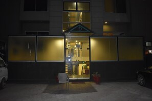 Façade de l’hébergement