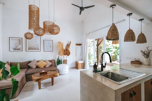 Villa, 2 Bedrooms | Living room - Sun & Moon Villa (Canggu)