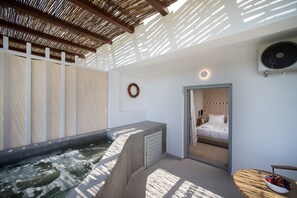 Honeymoon Villa | Terrace/patio - New Villa Katerina Collection (Santorini)