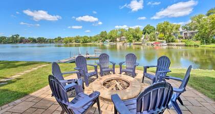 Lakefront Oasis w/ Boat Dock, Fire Pit, Grill