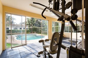 Fitnessbereich