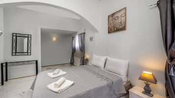 Apartemen | 1 kamar tidur, Wi-Fi gratis, dan seprai linen