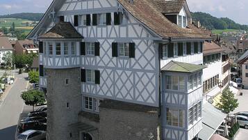 Fassade der Unterkunft