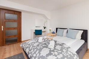 1 quarto, roupa de cama