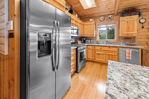 Cabana, 3 quartos | Cozinha privada