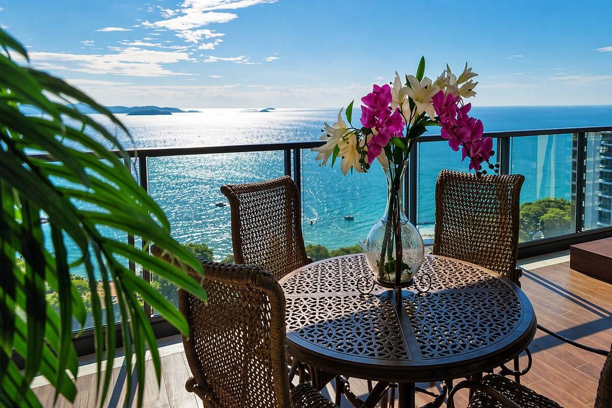Presidential 2 bedroom suite, sea view | Balkoni
