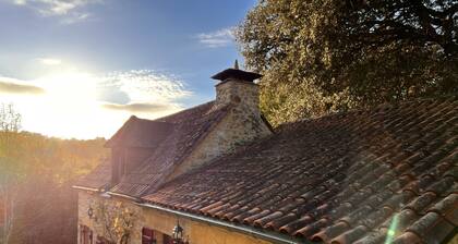 Charming, peaceful estate with private, heated, covered swimming pool.