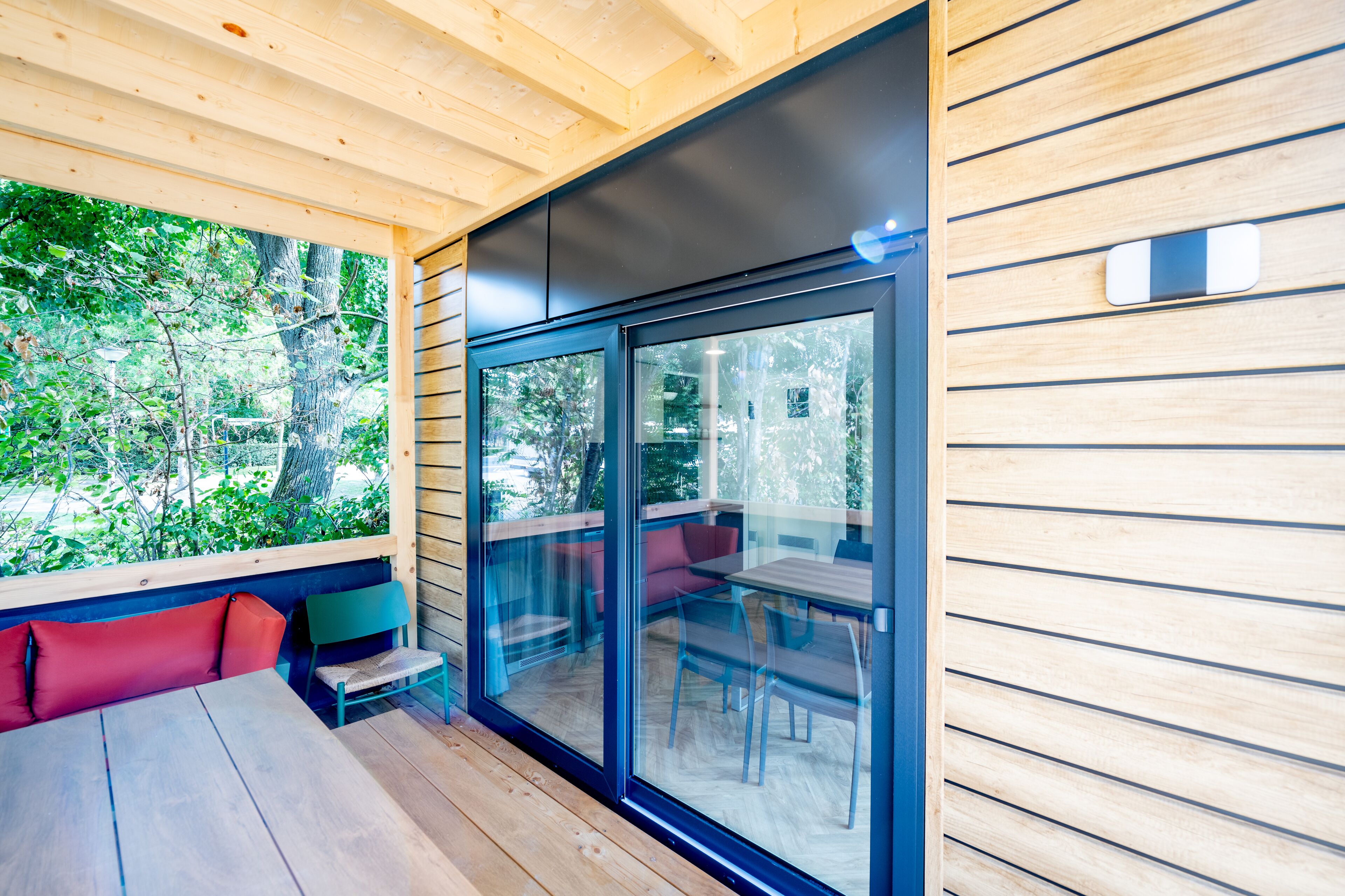 บังกะโลสำหรับครอบครัว | ลานระเบียง/นอกชาน