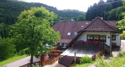 Fe.Wo. a. d. Bauernhof Waldnähe Spielplatz Hundezw. gr. Swimmbad im Ort