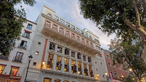A multi-story building with balconies, large windows, and a sign for 'UMUSIC HOTEL'. - UMusic Hotel Madrid (Madrid)