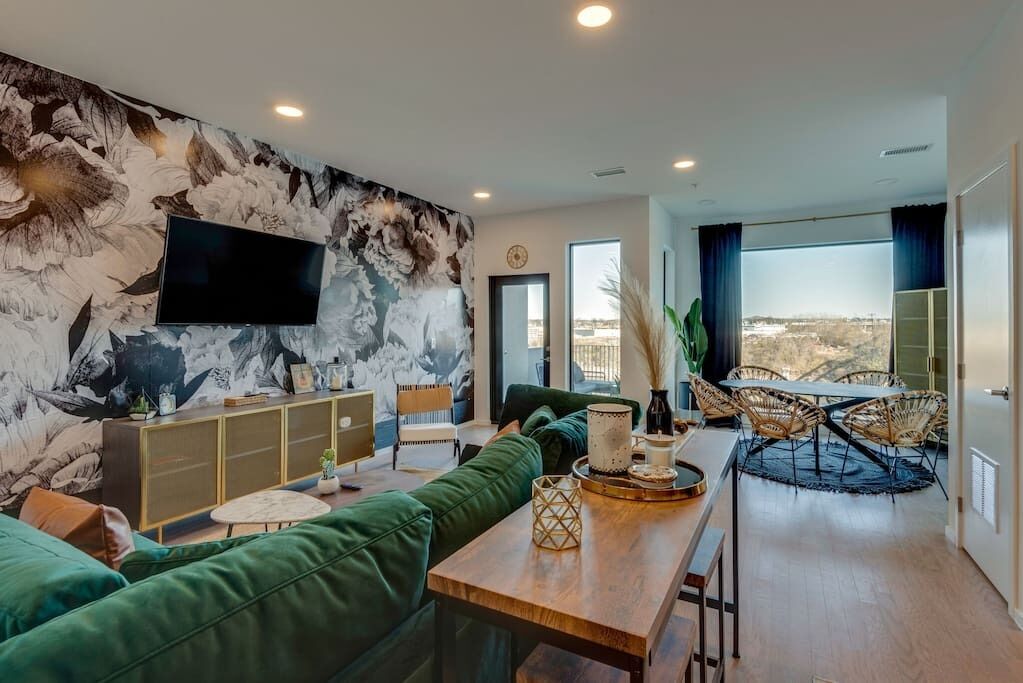 Modern, Brand New Condo, on Nashville's riverfront