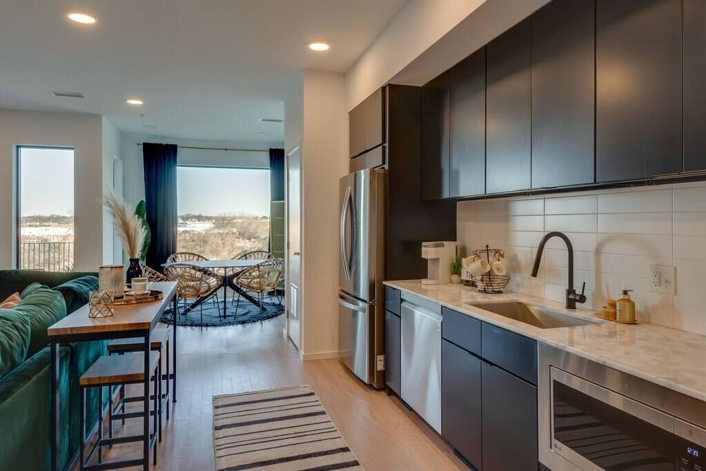Modern, Brand New Condo, on Nashville's riverfront