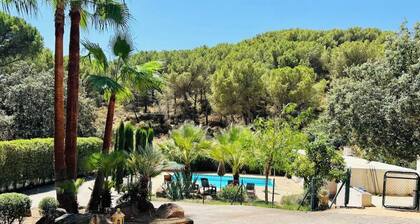 VILLA ALJARAL Spectacular, pool, fireplace, heated, wifi.