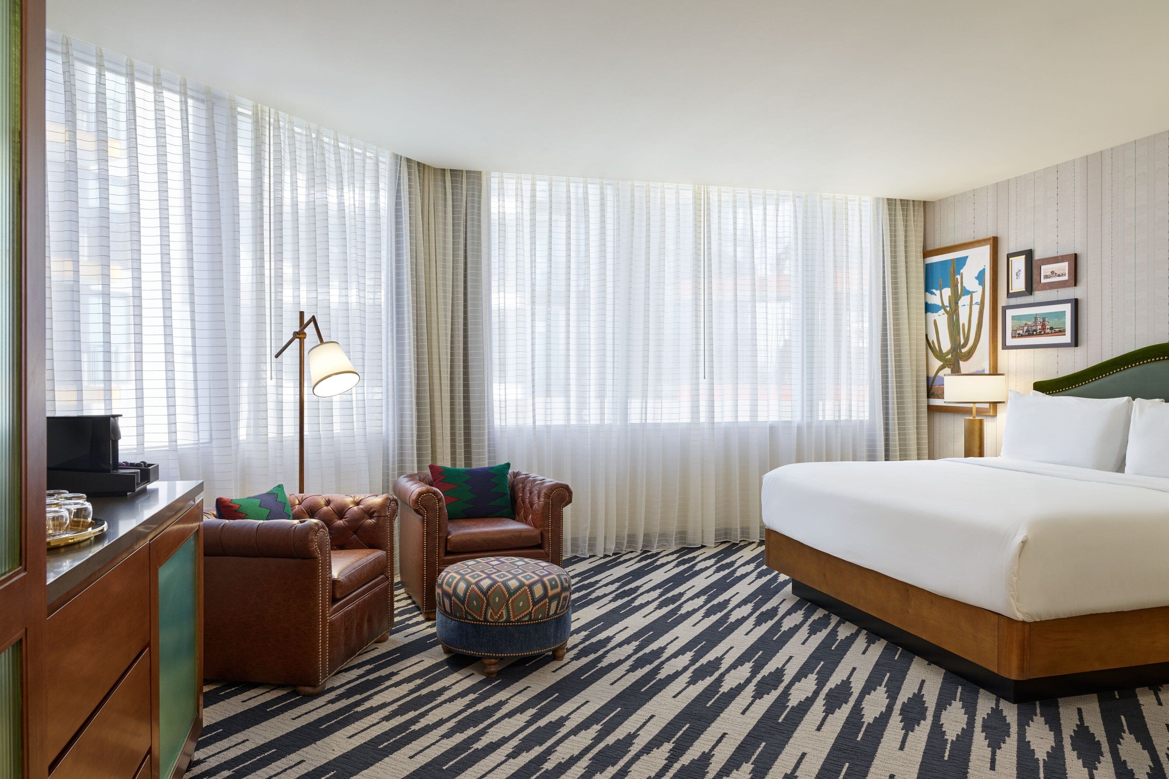 Room, 1 King Bed, Corner | In-room safe, desk, laptop workspace, blackout drapes