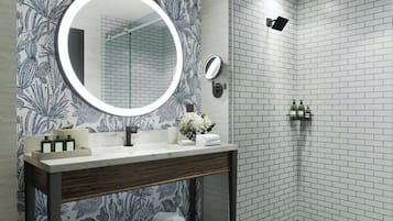 milieuvriendelijk toiletgerief, een haardroger, handdoeken, zeep
