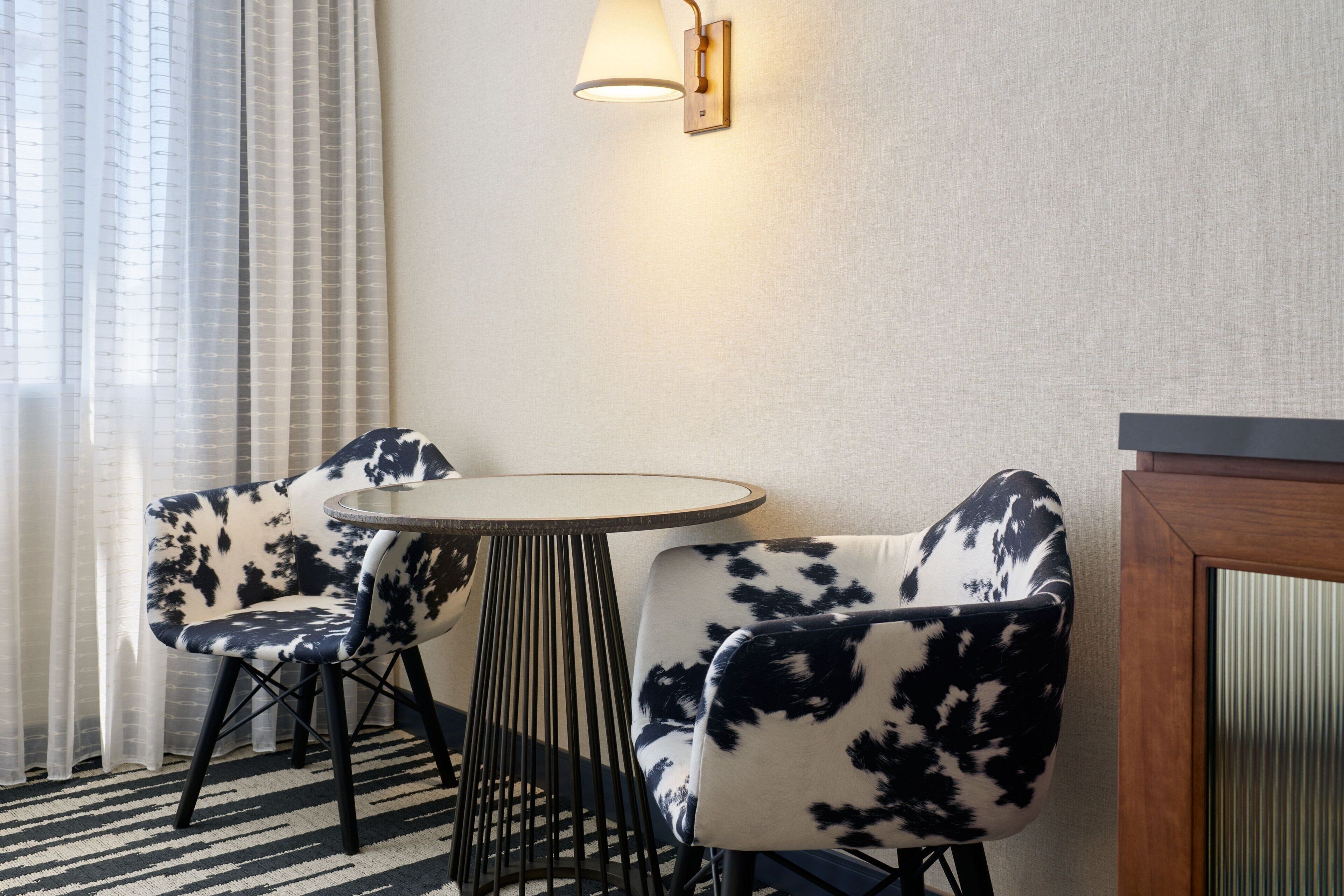 In-room safe, desk, laptop workspace, blackout drapes