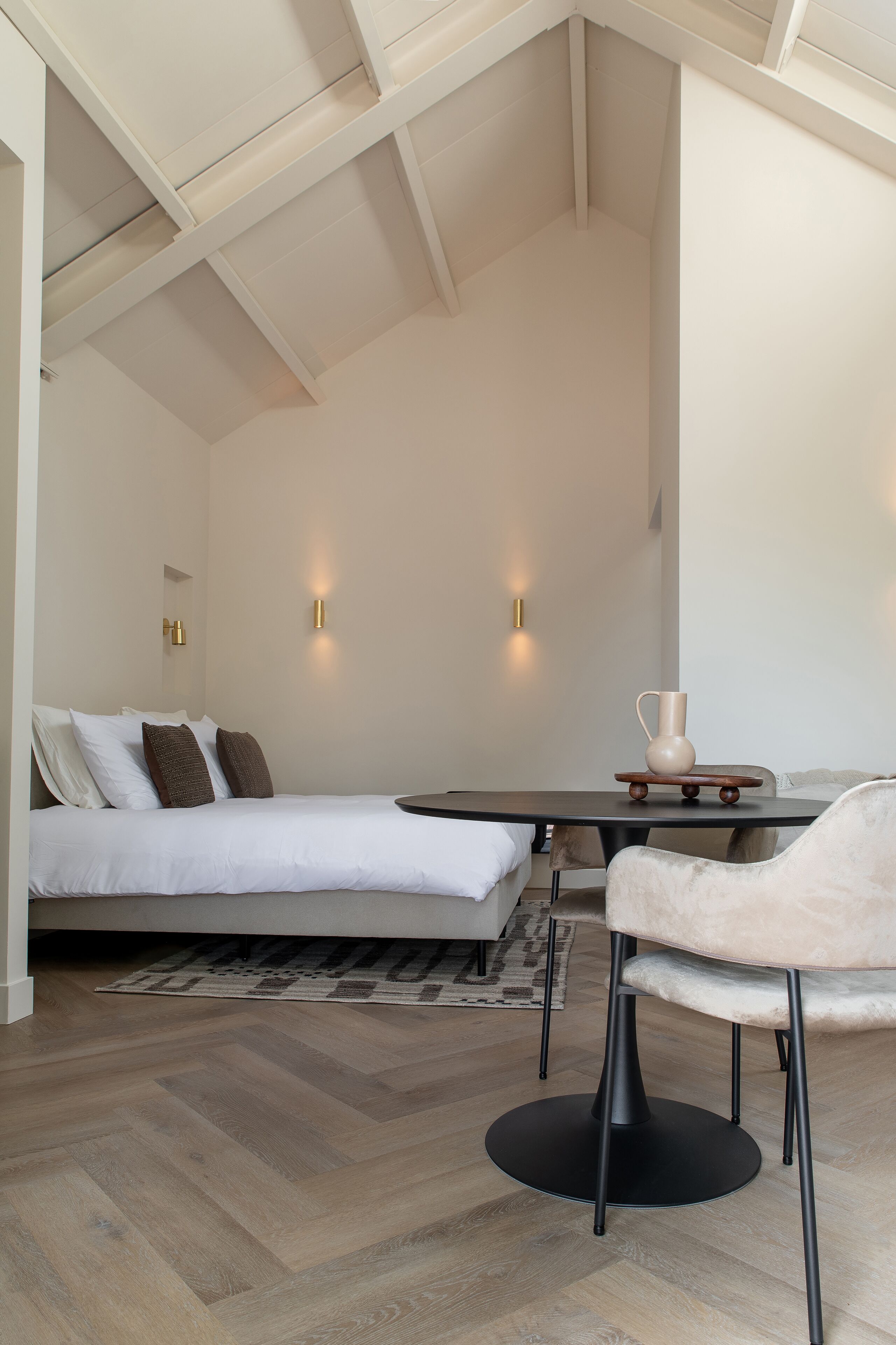 1 slaapkamer, een strijkplank/strijkijzer, reisbedje, gratis wifi