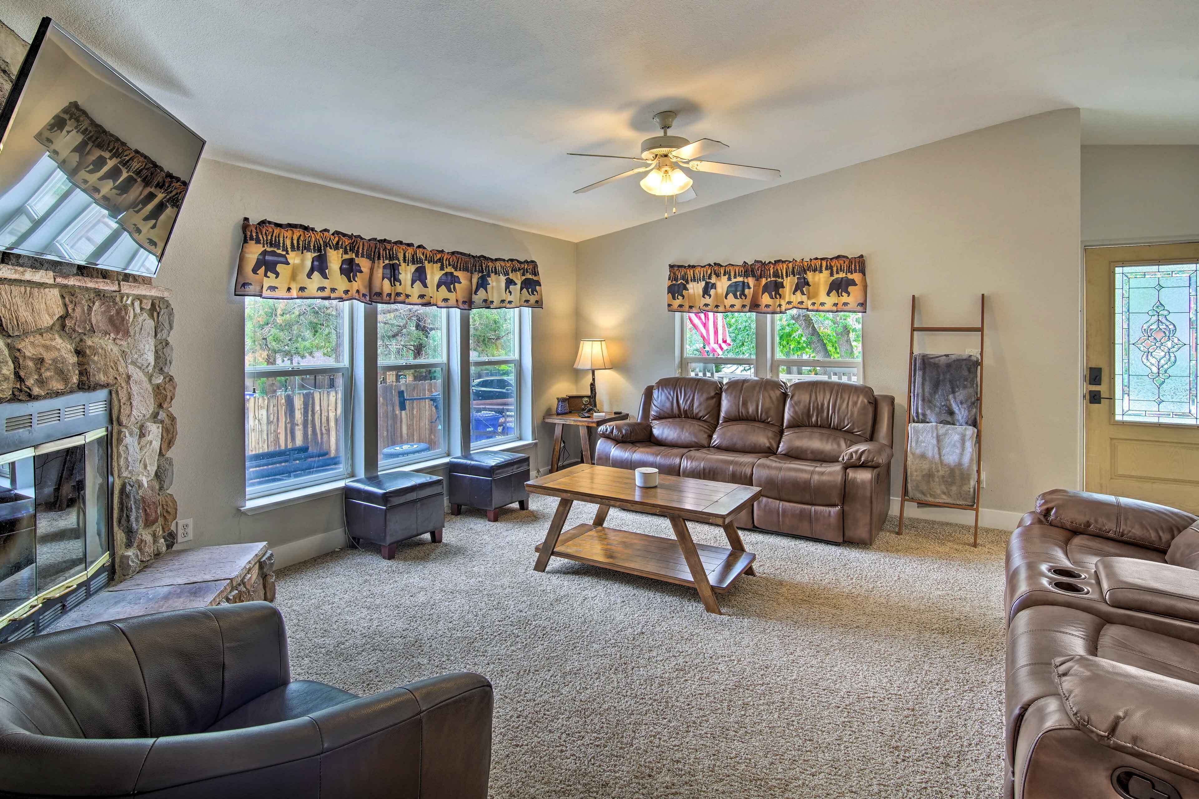 Cozy Sugarloaf Retreat: Hike, Ski & More!