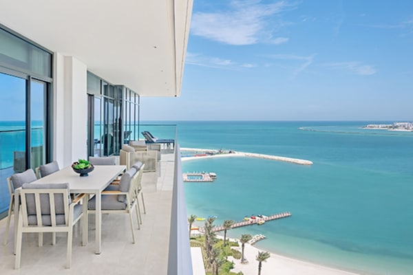 Vue sur la plage/l’océan