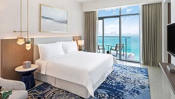 Suite ejecutiva | 1 dormitorio, minibar, caja fuerte y escritorio