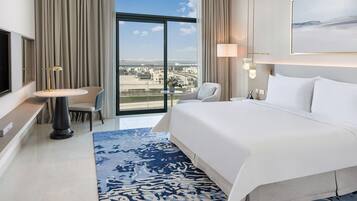 Chambre Deluxe, 1 très grand lit, vue ville