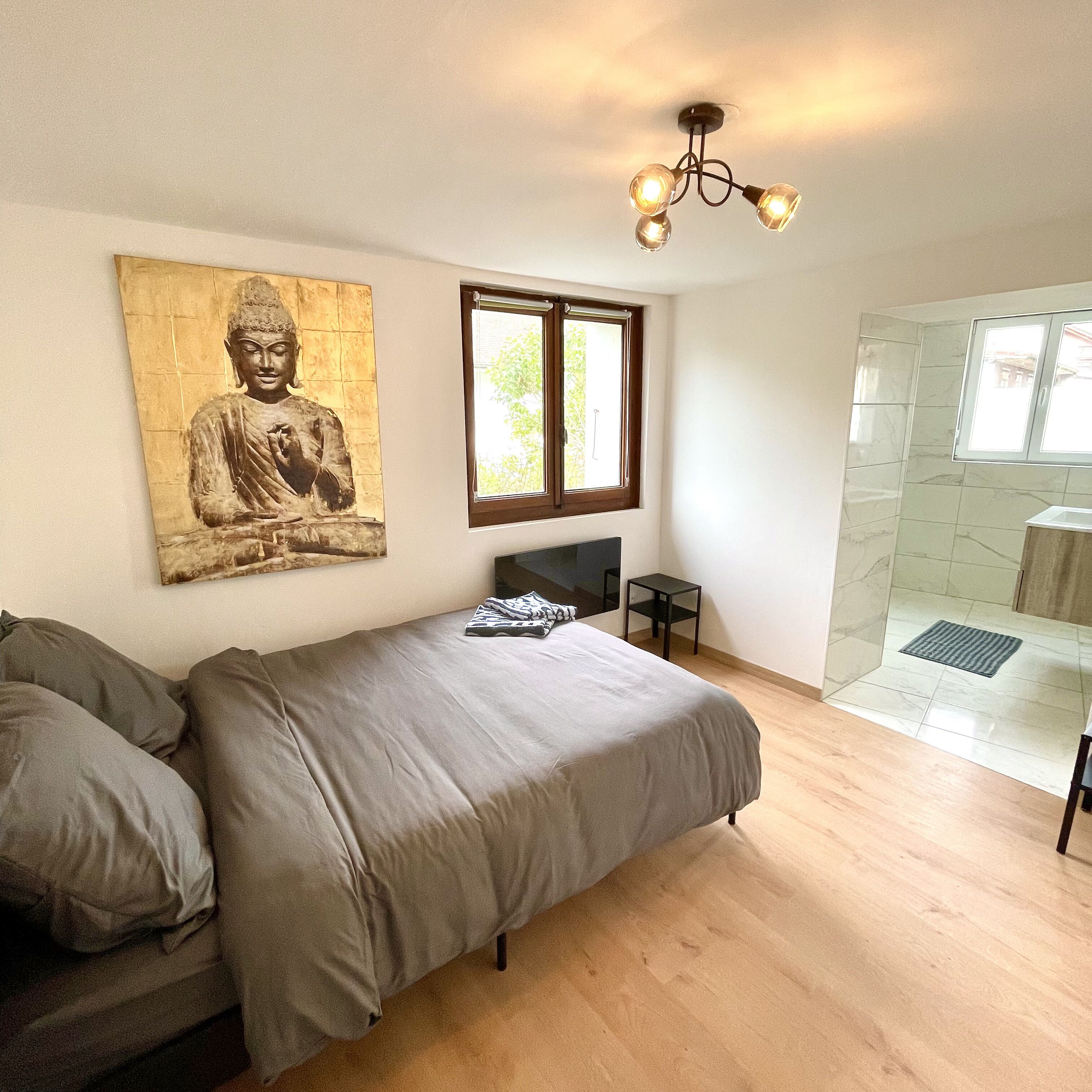 3 habitaciones, internet y ropa de cama 