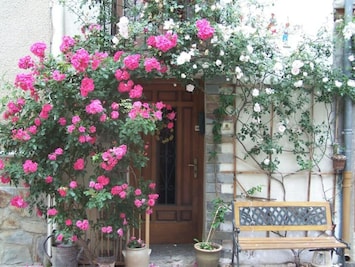 Entrée de la maison.