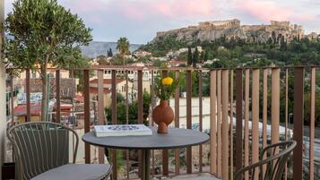 Vue depuis le balcon