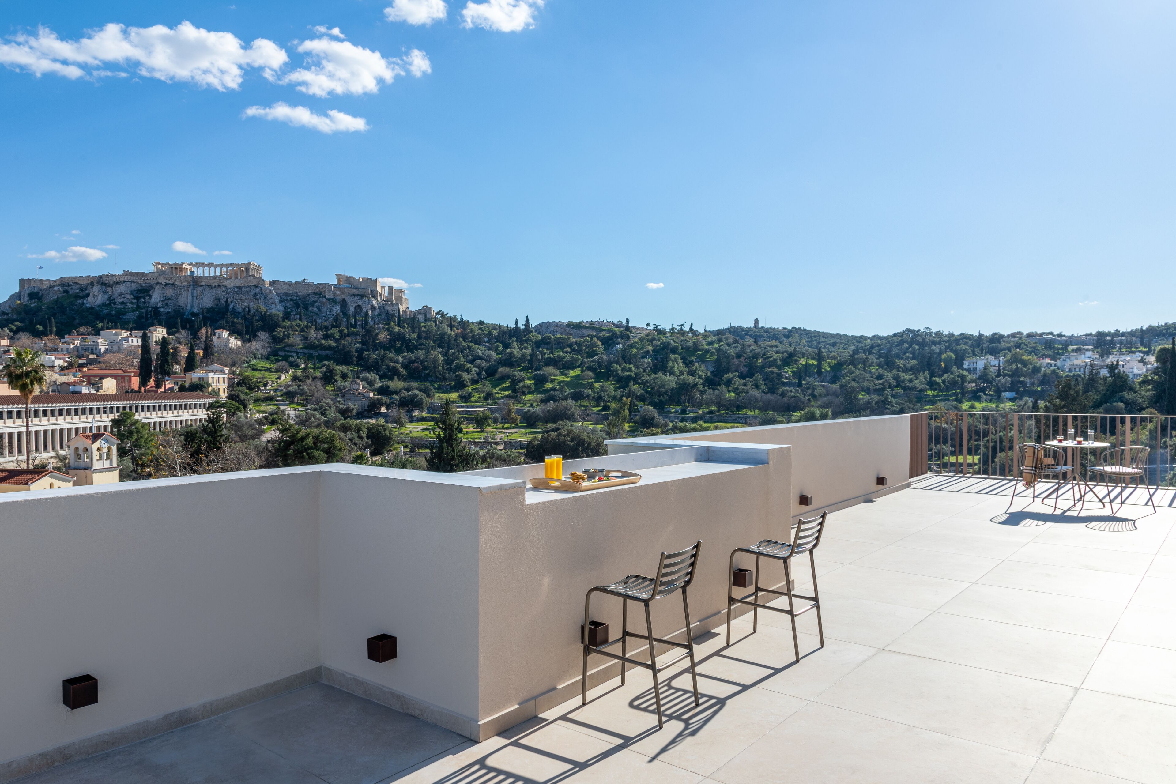 Penthouse Suite Acropolis View | Balcony view