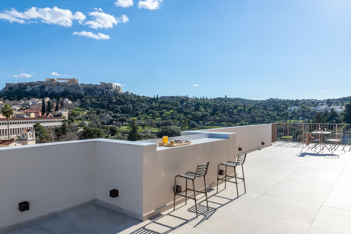 Penthouse Suite Acropolis View | Balcony view