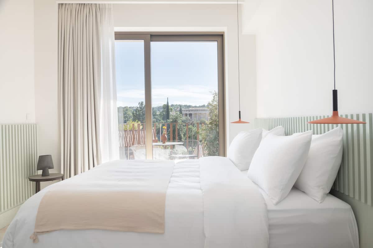 Superior Double Acropolis View | Premium bedding, down comforters, pillowtop beds, minibar