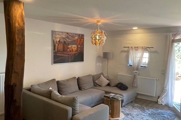 Wohnlandschaft mit Schlaffunktion