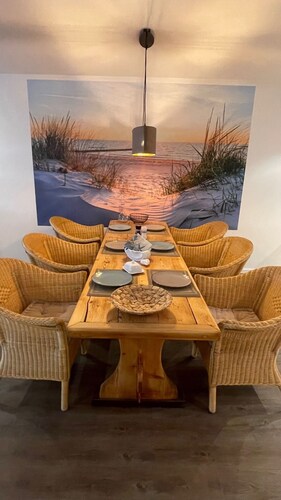 Gulfhof Ferienwohnung "Baltrum" mit wunderschönem Blick ins Naturschutzgebiet
