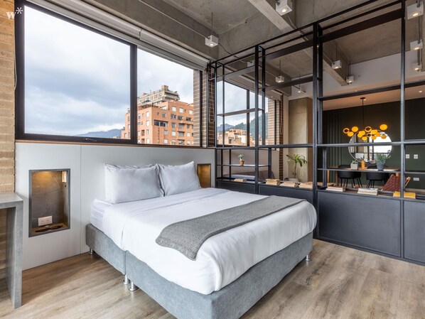 1 Schlafzimmer, Schreibtisch, Bügeleisen/Bügelbrett, WLAN