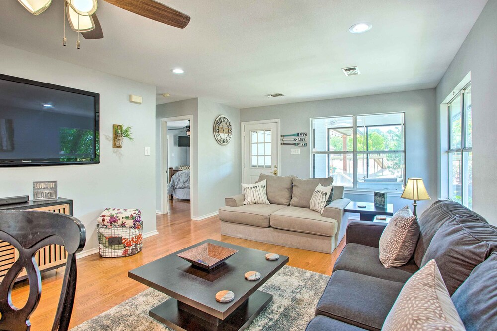 Lakefront Family Retreat w/ Boat Dock + Slip!
