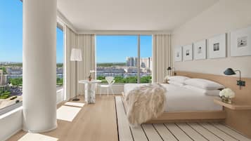 1 kamar tidur, seprai premium, dan selimut bulu angsa