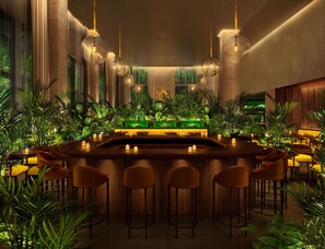 4 bar/lounge, cocktail bar, salone nella hall