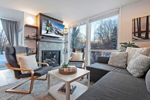 Flat-screen TV, offices