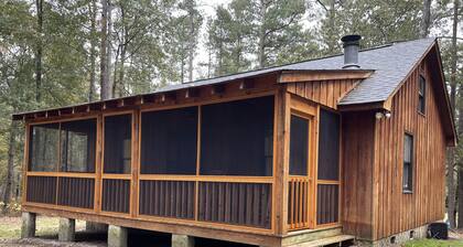 Secluded Cabin in the Woods, near Carolina Horse Park.