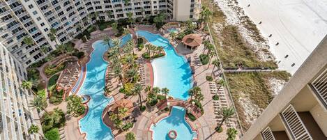 Indoor pool, a heated pool