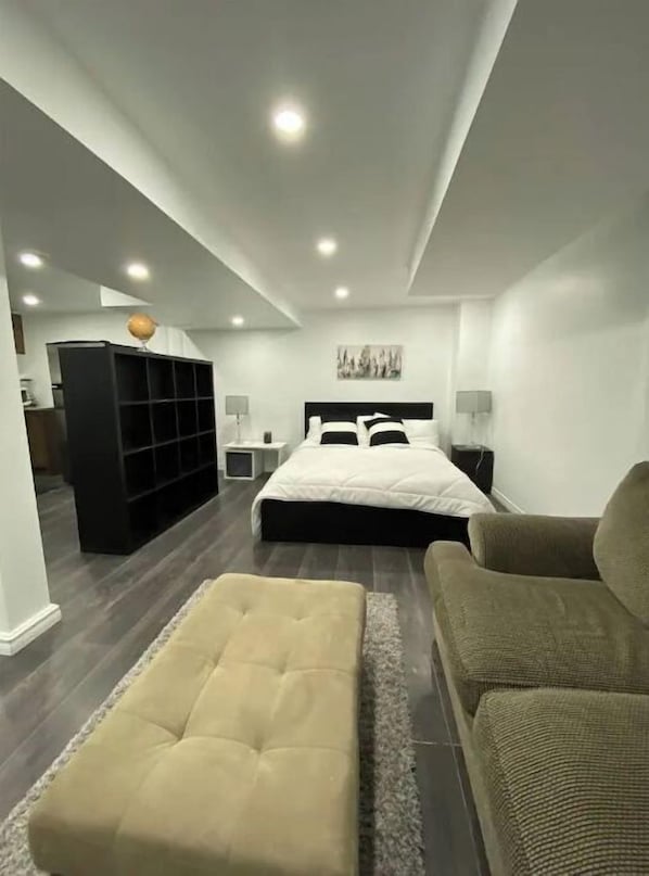 2 chambres, fer et planche Ă repasser, Wi-Fi gratuit, draps fournis