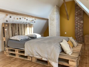 3 bedrooms, desk, WiFi, bed sheets - Maison vue sur mer (Petit-Caux)