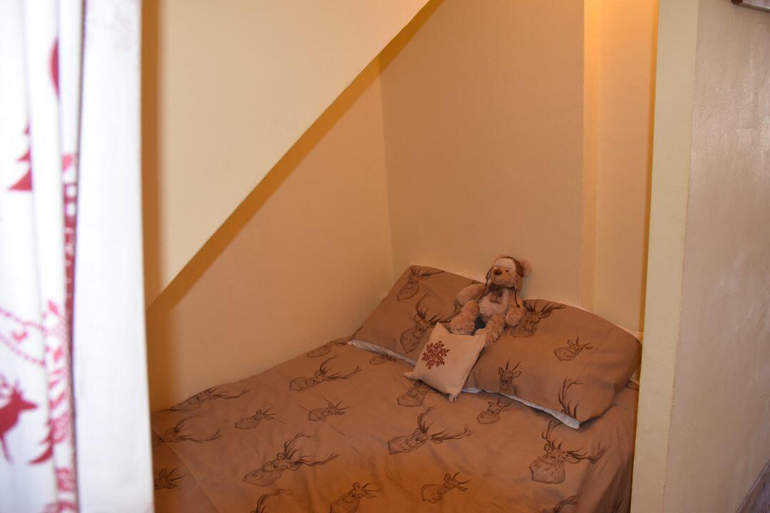 À 30m des pistes de ski, Rez-de-chaussée, balcon, parking, télévision, casier à ski, 32m²