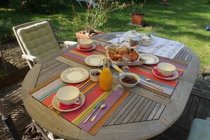 فطور أوروبي يوميًا بتكلفة قدرها (10 EUR للشخص)