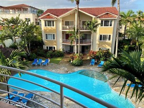 Outdoor pool - Exceptional Top Floor 2BR Condo in Ocean Dream (Cabarete)