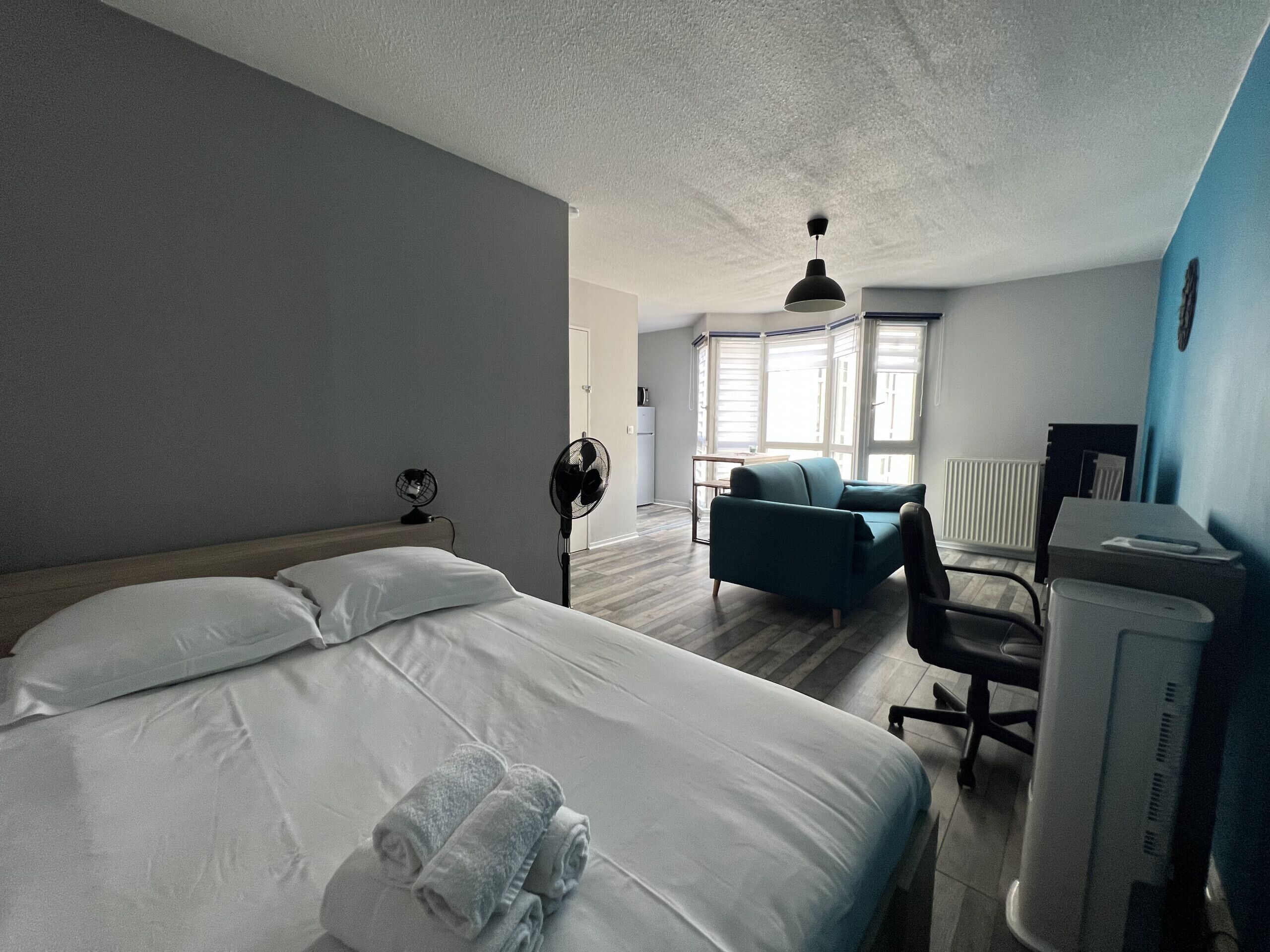 Wi-fi (inkludert) og sengetøy