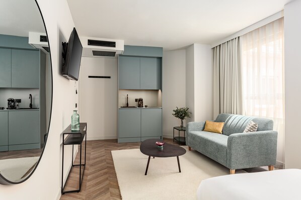 1 habitación y ropa de cama de alta calidad 