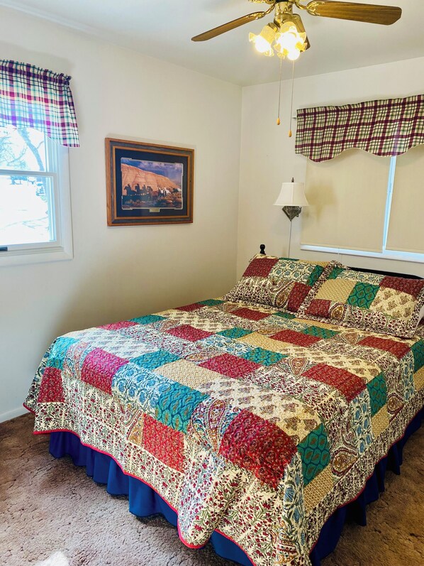 3 bedrooms, iron/ironing board, free WiFi, bed sheets