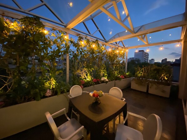 Departamento Deluxe | Terraza o patio