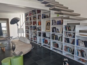 Apartamento Deluxe | Zona de estar